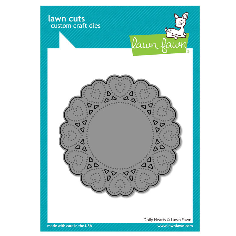 Lawn Fawn Dies Doily Hearts