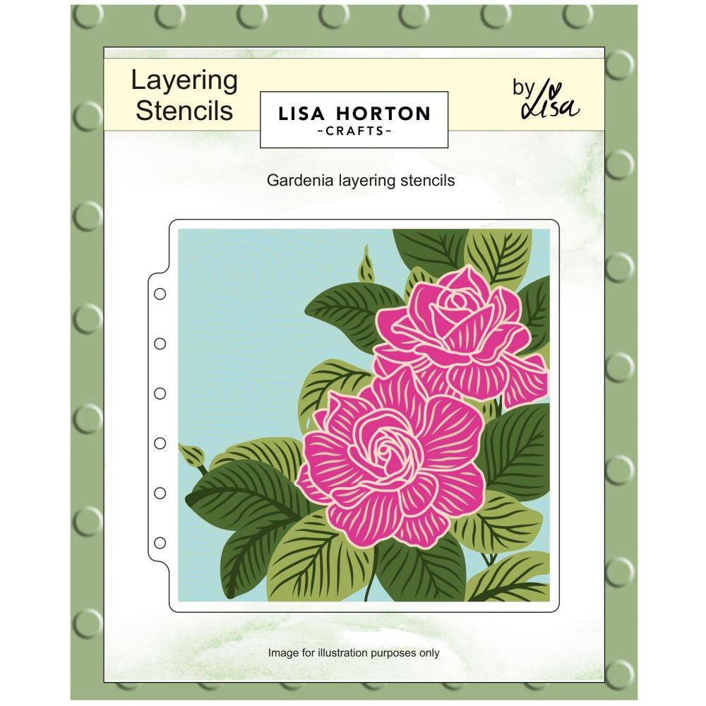 Lisa Horton Stencil Gardenia