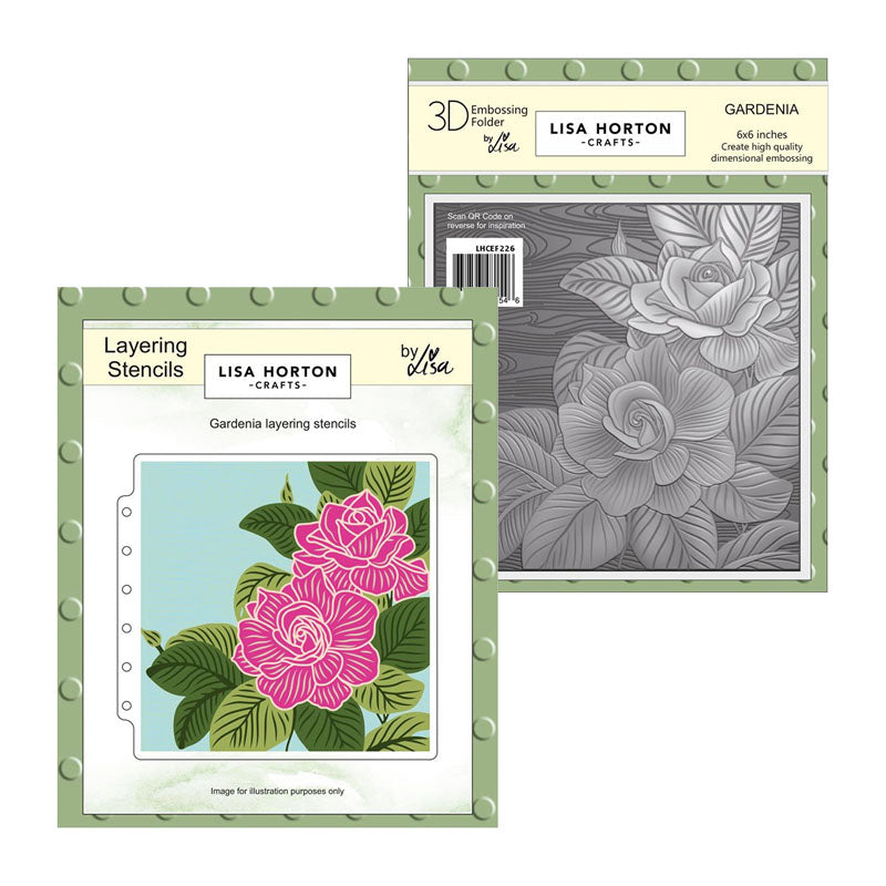 Lisa Horton Crafts 2pc Gardenia