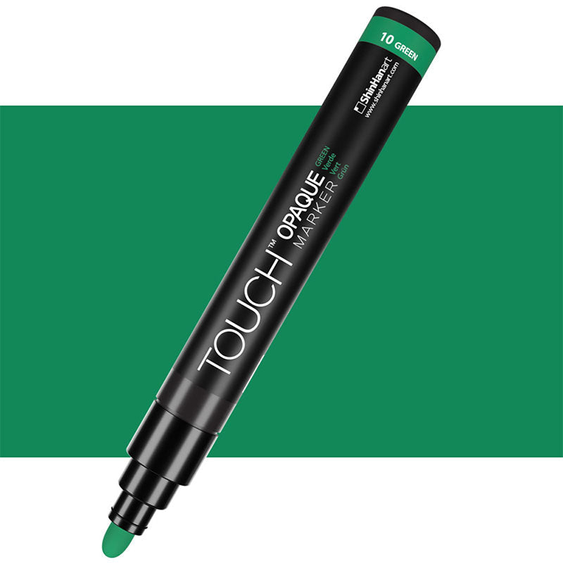 TOUCH Opaque Marker Medium 10 Green