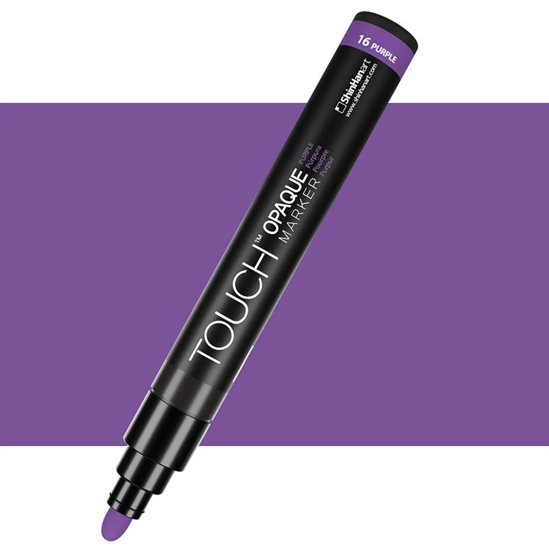 TOUCH Opaque Marker Medium 16 Purple