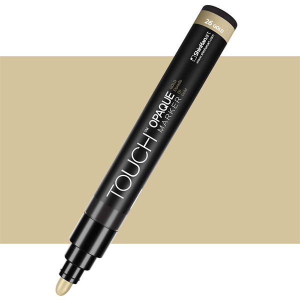 TOUCH Opaque Marker Medium 26 Metallic Gold