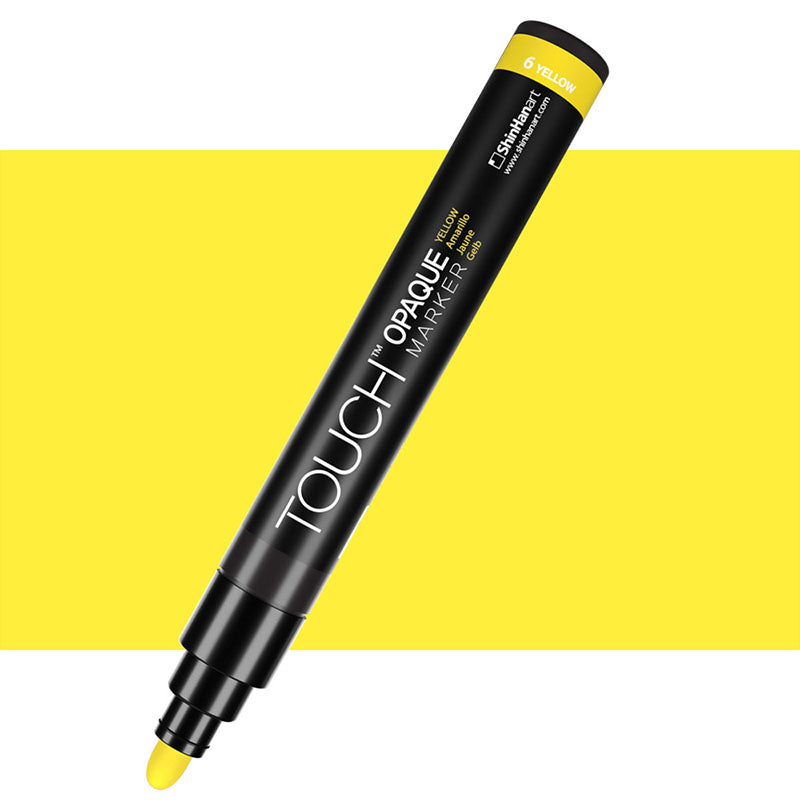 TOUCH Opaque Marker Medium 6 Yellow