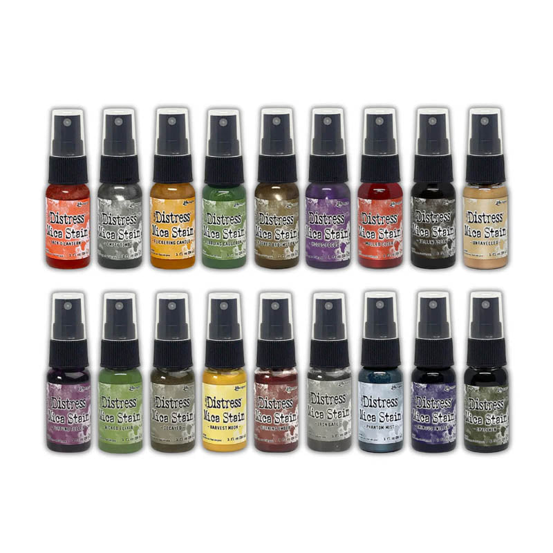 Tim Holtz Distress Mica Stains Halloween Set of 18