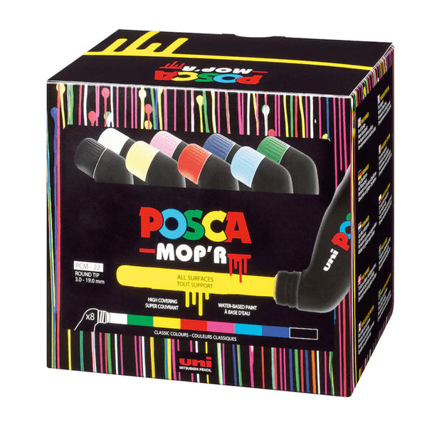 POSCA Paint PCM-22 MOP'R 8pc