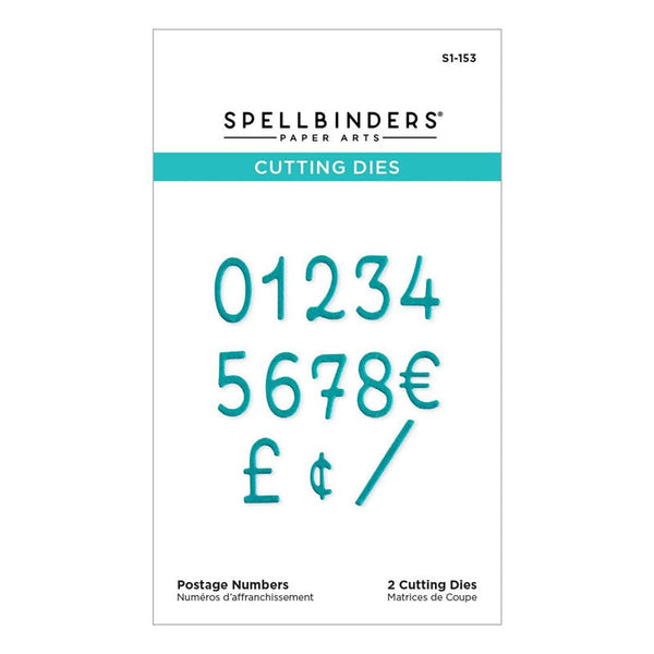 Spellbinders Dies Postage Numbers