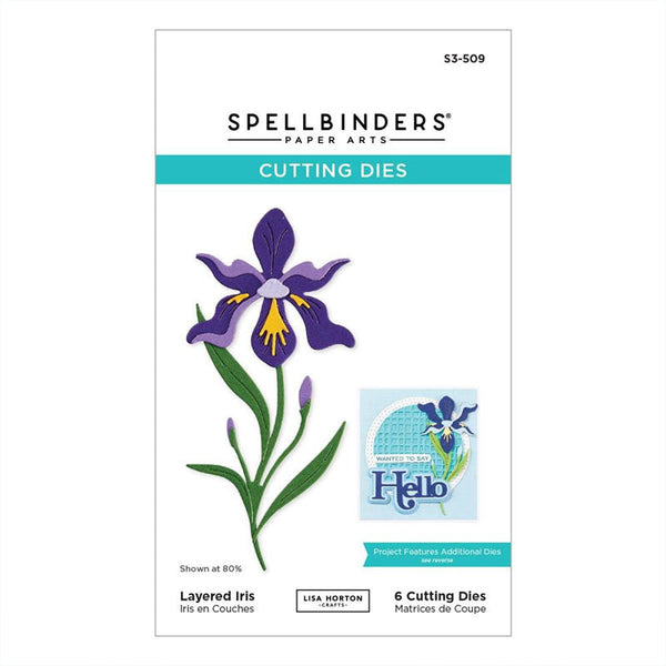 Spellbinders Dies Layered Iris