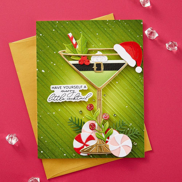 Spellbinders Dies Christmas Cocktails