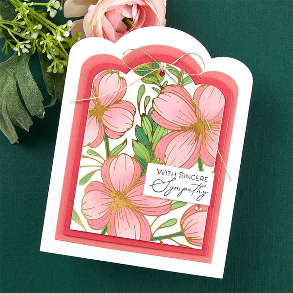 Spellbinders Dies Scallop Labels And Tag