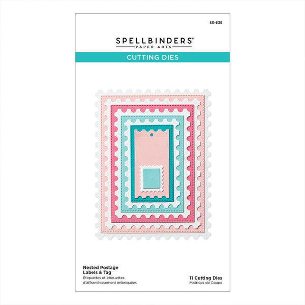 Spellbinders Dies Nested Postage Labels & Tag