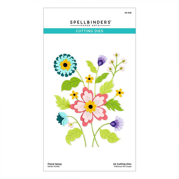 Spellbinders Dies Floral Spray