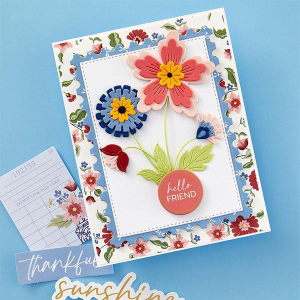 Spellbinders Dies Floral Spray