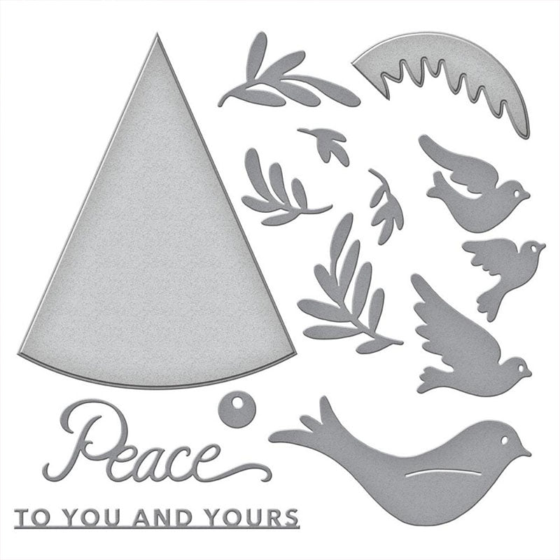 Stampendous Dies Peace Dove