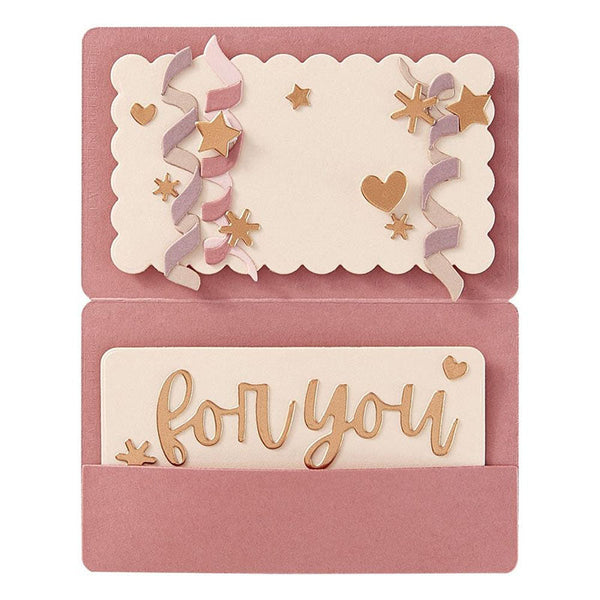 Spellbinders Dies Treat Yourself Gift Card Holder