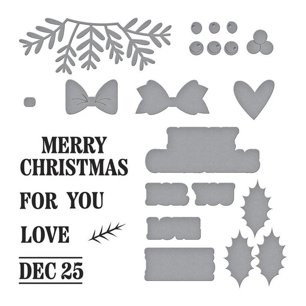 Spellbinders Stamps & Dies Christmas Gifting