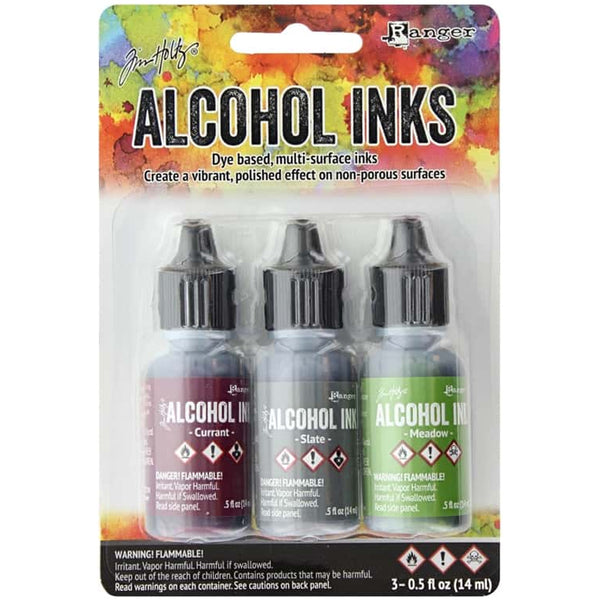 Tim Holtz Alcohol Ink 3pc Cottage Path