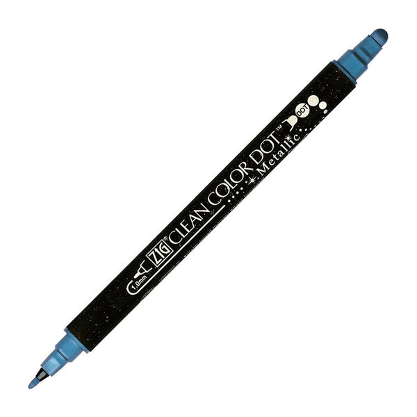 Zig Clean Color Dot Marker 125 Metallic Blue