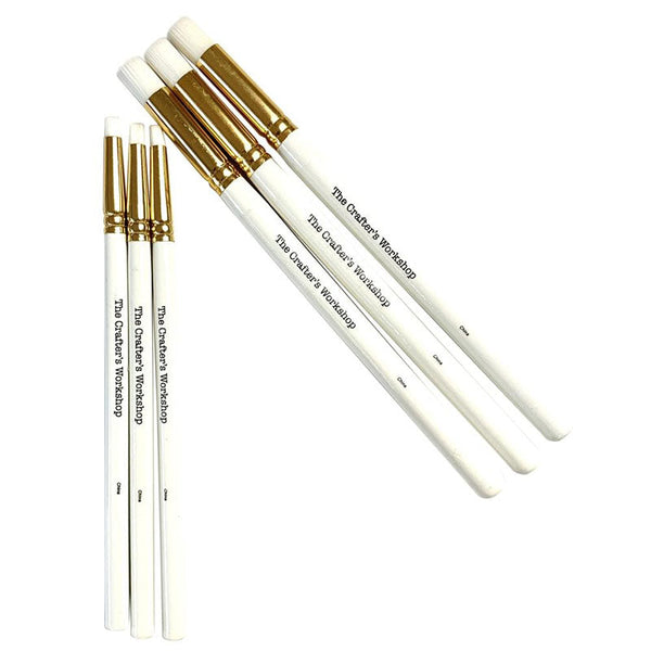 The Crafter's Workshop 6pc Blending Brush Assorted