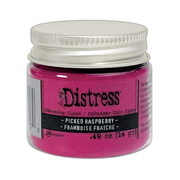 Tim Holtz Distress Embossing Glaze Picked Raspberry