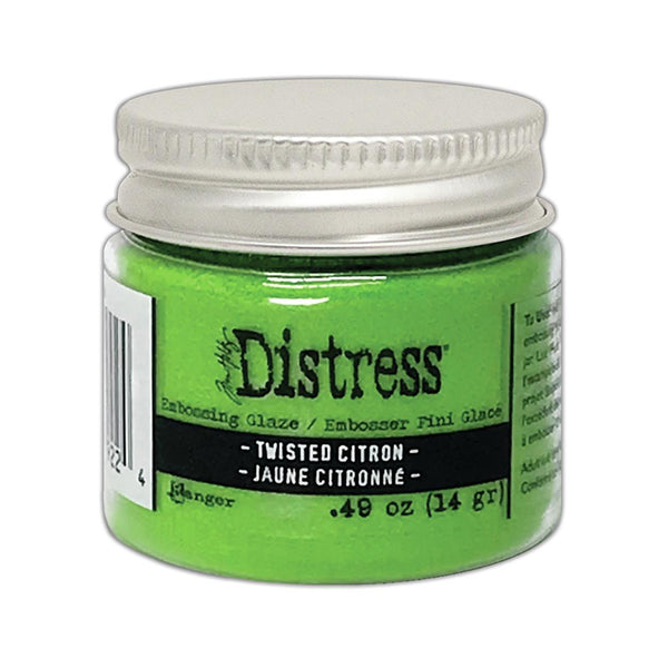 Tim Holtz Distress Embossing Glaze Twisted Citron