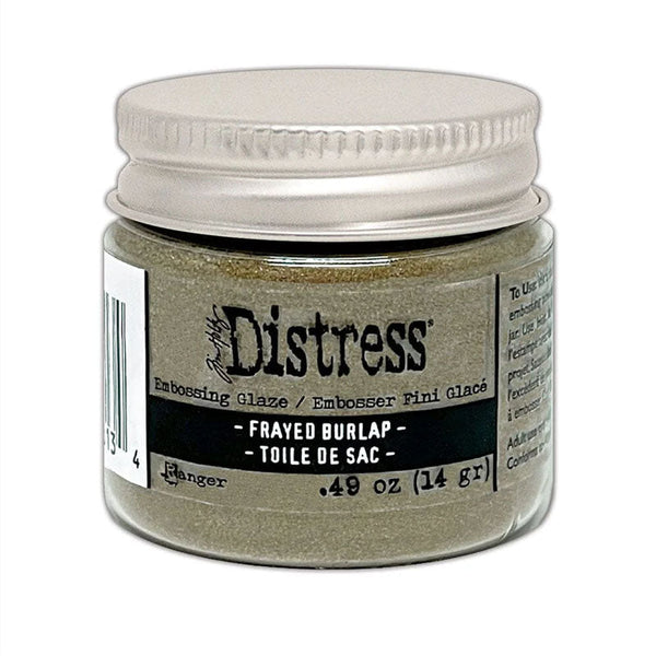 Tim Holtz Distress Embossing Glaze Frayed Burlap