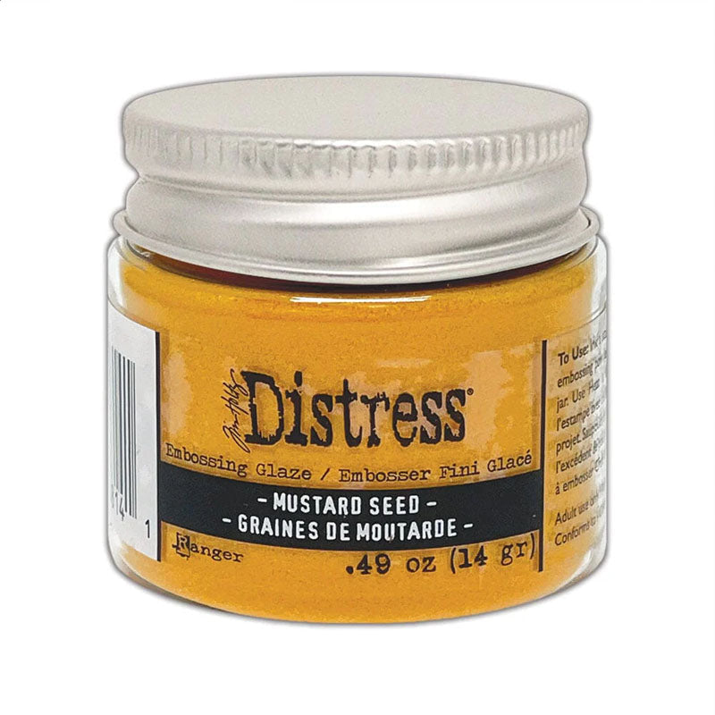 Tim Holtz Distress Embossing Glaze Mustard Seed