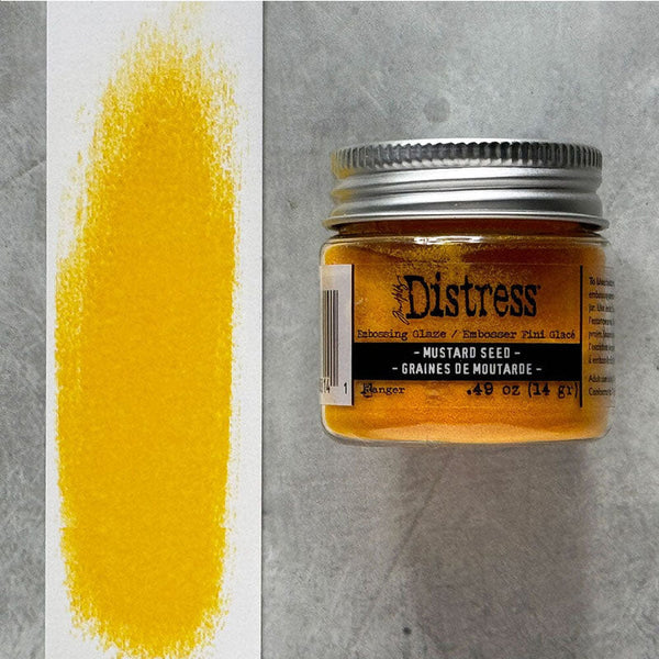 Tim Holtz Distress Embossing Glaze Mustard Seed