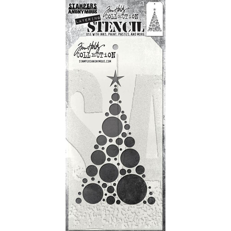 Tim Holtz Stencil Modern Tree