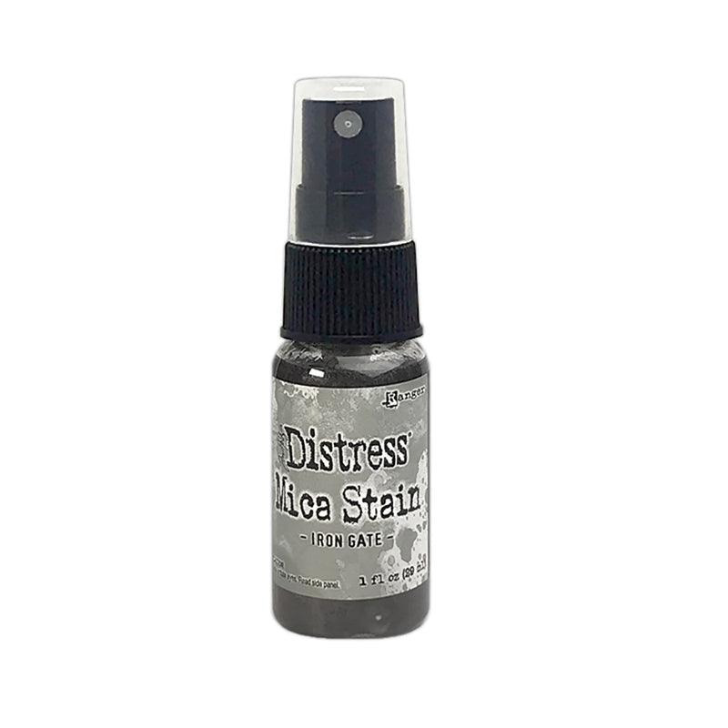 Tim Holtz Distress Mica Stains Iron Gate