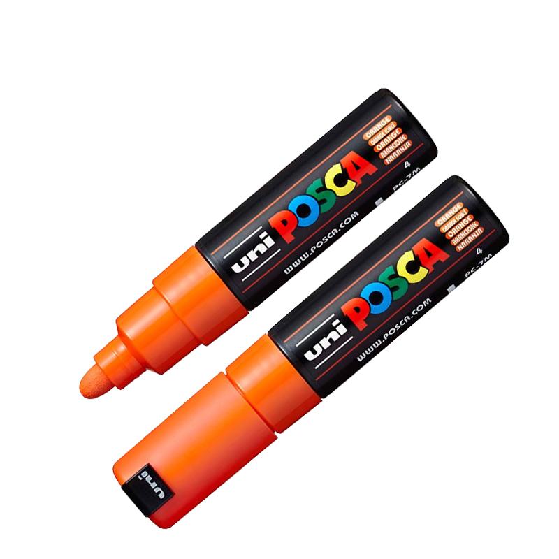 POSCA Marker PC-3M Glitter Orange – MarkerPOP