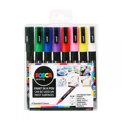 POSCA Marker PC-3M 8pc – MarkerPOP