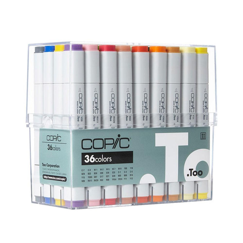 COPIC Original Marker 36pc – MarkerPOP