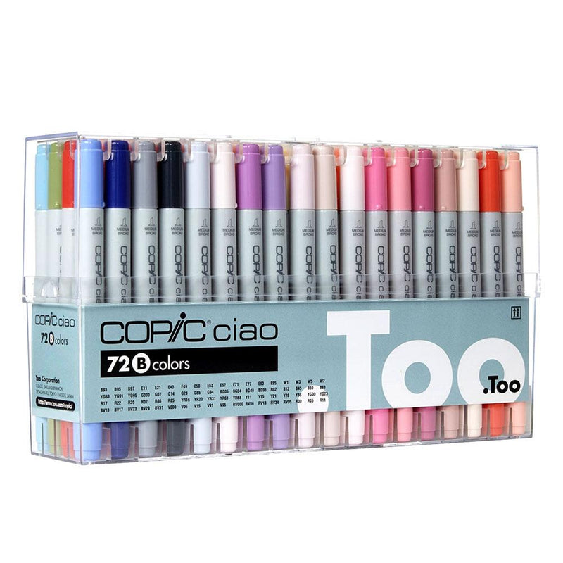 COPIC Ciao Marker 72pc B – MarkerPOP