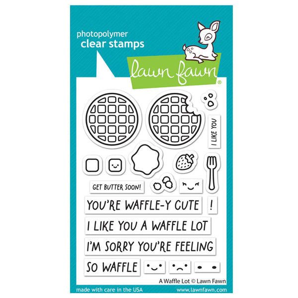 Lawn Fawn - Clear Stamps - Magic Heart Messages