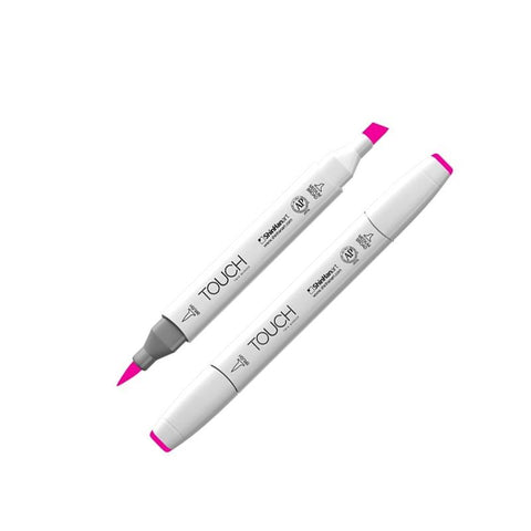 TOUCH Twin Brush Marker F125 Fluorescent Rose