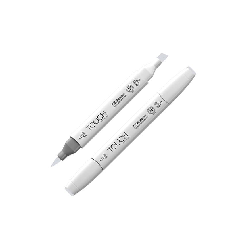 ShinHan Touch Twin Brush Markers Cool Grey 1 CG1