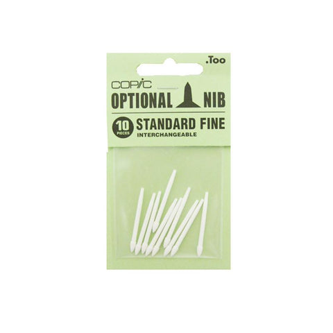 COPIC Original Nib 10pc Standard Fine